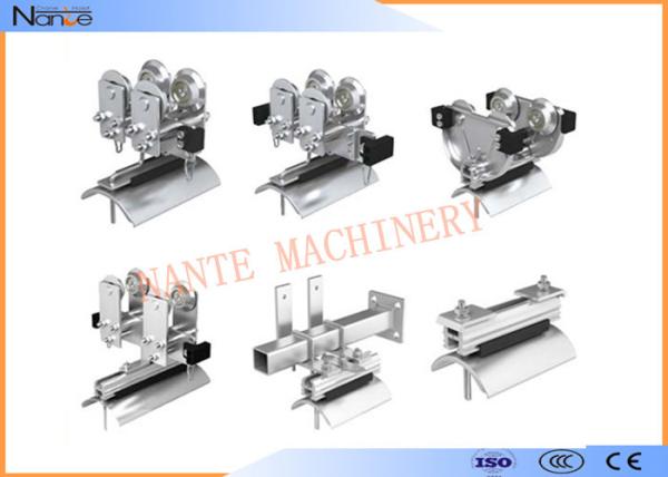 Galvanized Steel I Beam Trolley Heavy Industrial Delivering Power Control To Mobile Equipment