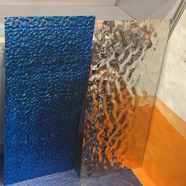 Потолок из нержавеющей стали 0,6*1220*2440 мм