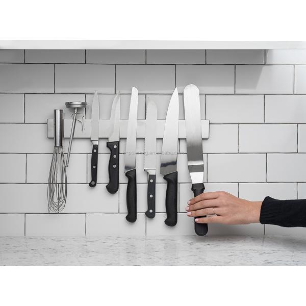 Say Goodbye to Cluttered Countertops Self Adhesive Knife Magnet for E-commerce Stores