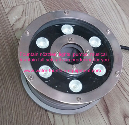 Submersible Pond Underwater Fountain Lights For One Nozzle Aluminum