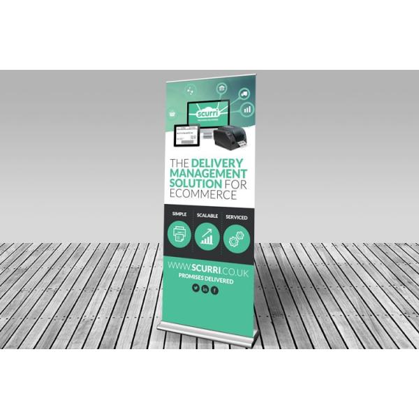 Сублимация полиэстера свертывает вверх крен основания дизайна 80X200cm стойки большой вверх по знамени