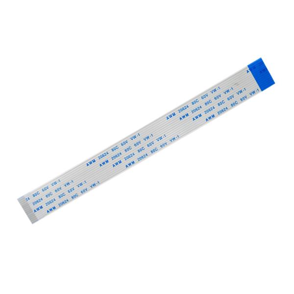 Flat Connect FFC Ribbon Cable 1mm Pitch 40 Pin PET Blue White
