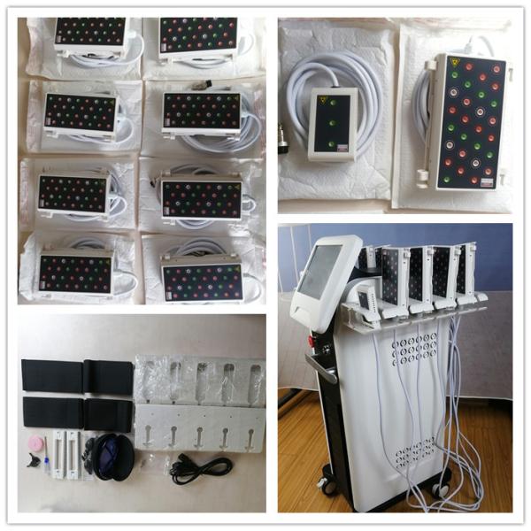 5D Lipo Fat Burner Machine , Diode Lipo Laser Machine 650nm 780nm 808nm 940nm 980nm