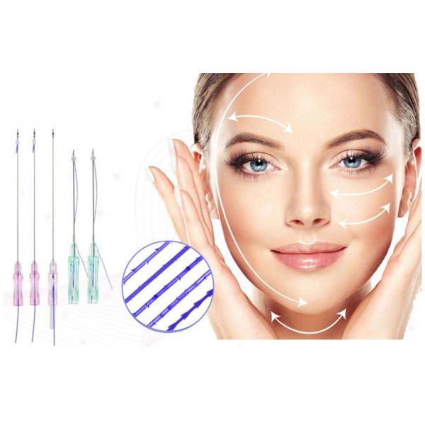 Поток l тип Cannula Cog подъема потока Кореи колючий 19G 38MM 60MM PDO для подниматься носа