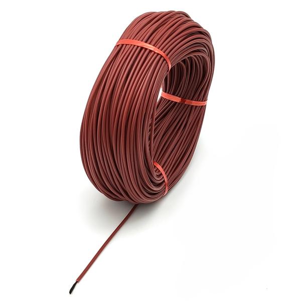 O silicone da fibra do carbono isolou o fio geral do aquecimento do cabo de aquecimento Underfloor 12K 33ohm