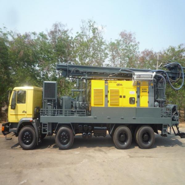Diesel Power 400m Rotary Truck Mounted Drilling Machine