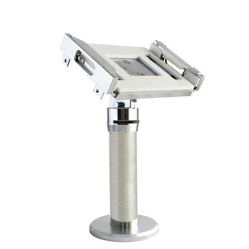Stainless Steel Tablet Security Display Stand Ipad / Table PC Swivel Stand Holder