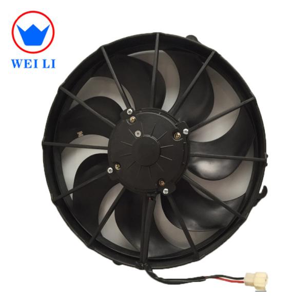 DC 24V 7 Blades Bus Air Condition Condenser Suction Fan  For Yutong