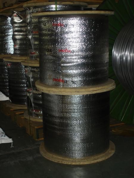 50 Ohm Cable CCTV Coaxial Cable , RG58 Braided Coaxial Cable With Solid Copper Inner Conductor