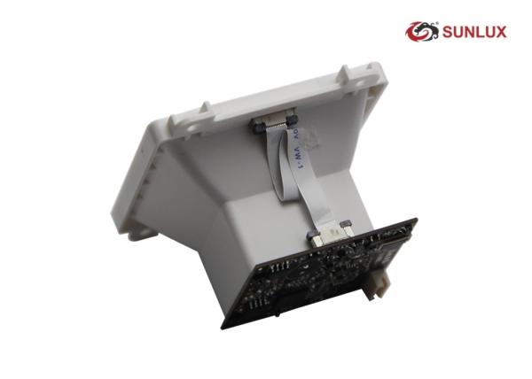 Big Scan Window White Barcode Scanner Module For Kiosk Decode 30 Fps