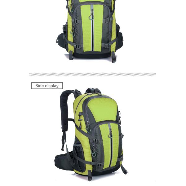 Large Capacity Outdoor Sports Backpacks , Men Women Travel Backpack Custom Logo