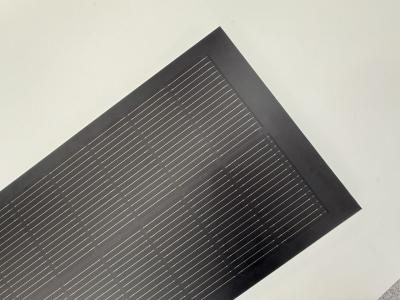 Température de fonctionnement nominale de 44 degrés 580W demi-cellule de type N entièrement noire Module photovoltaïque flexible Panneaux solaires souples BIPV
