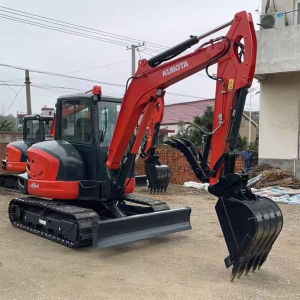 Kubota Excavator Used Mini U55-4 Original Construction Equipment 0.55tons
