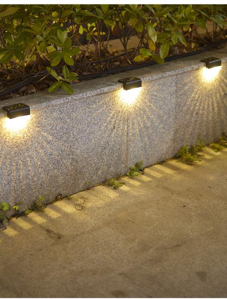 Solar Garden Lights Outdoor Waterproof LED Solar Power Step Light Lamp