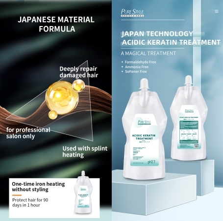 Premium Purestyle Acidic Keratin Treatment Cream Effective Keratin Treatment Wholesale Hair Color Manufacturer