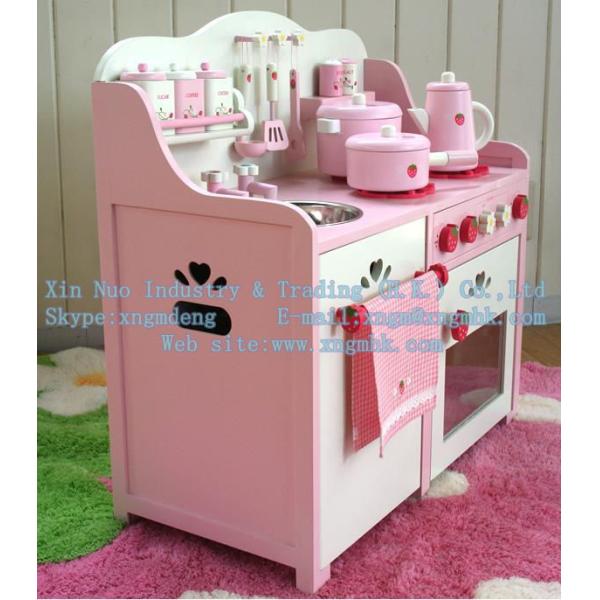 Wooden kitchen toys, wooden simulation kitchen, wooden package Kitchen Toys