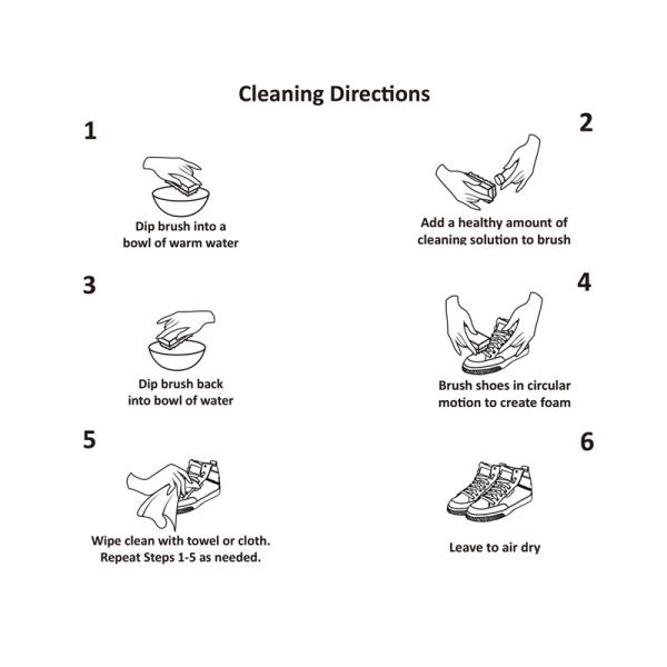 4OZ делая водостойким и уборщик тапки Sneakerhead сливк ботинка холста уборщика очищая