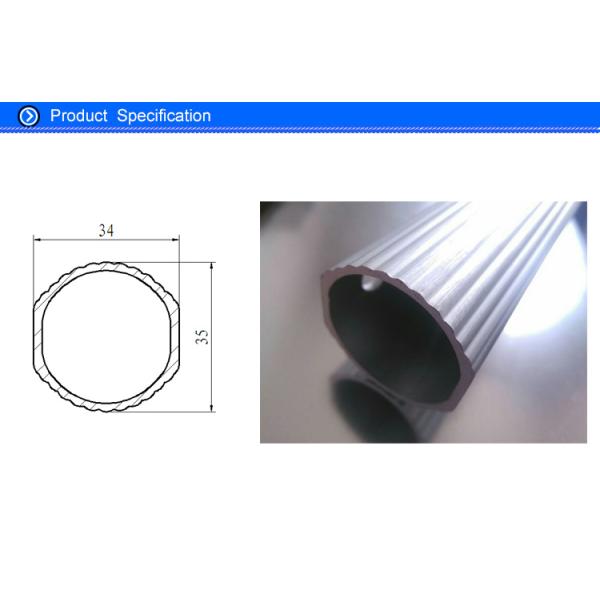 35MM Dia Round Hollow Waterproof Anodised Aluminum Tupe for Guide Fishing Rod Pole