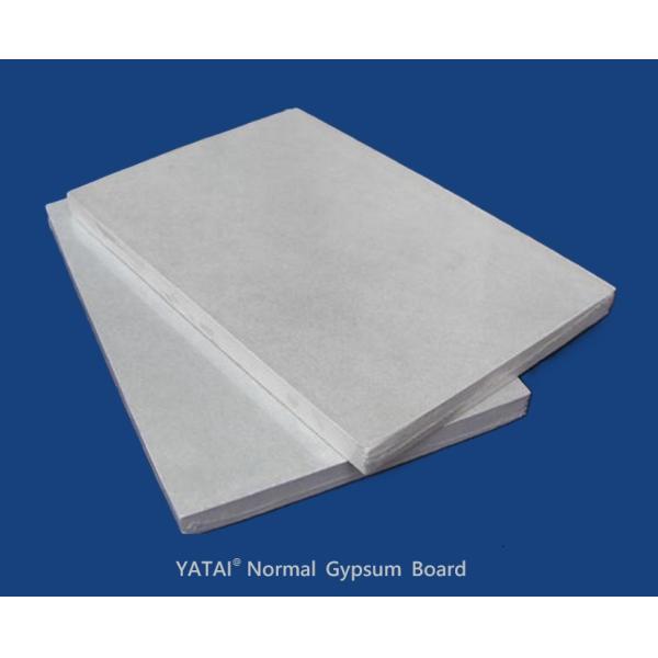 Standard Normal Gypsum Board Moisture Resistant With Width 1200mm/1220mm