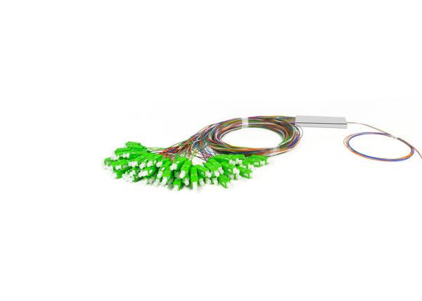 1x2,1x4,1x8,1x16,1x32,1x64,1xN,2xN Steel Tube SCAPC Fiber Optic Splitter Networking Wavelength 1260-1650nm