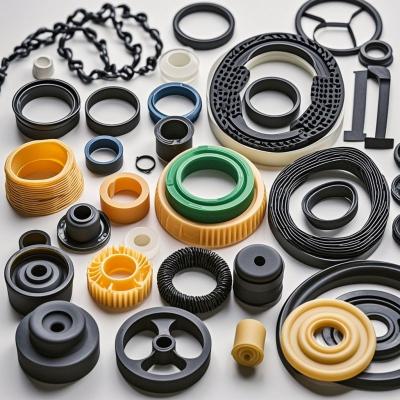 Resilient Compression Moulding Rubber Parts Weather Withstanding 20-90 Shore A