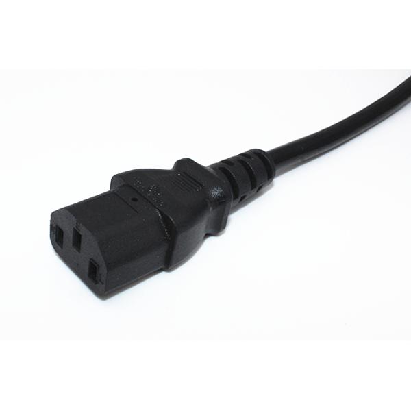 High quality Brazil UC 3 pin power cord  lead cable plug 10A rated  0.5mOEM