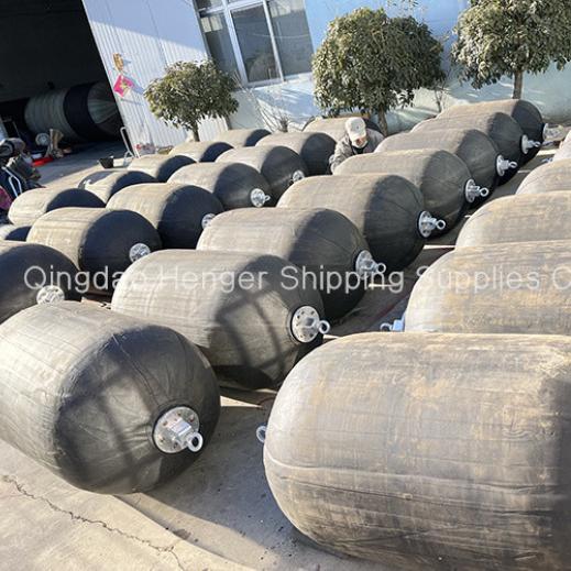 Yokohama Net-Type Floating Pneumatic Marine Rubber Fenders 50/80kpa Chain Tire Net Ship-to-Ship / Port ISO 17357 All Color