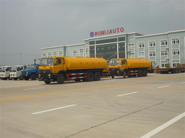 6x4 3 essieux double pont 10 roues 18000 litres distributeur d'eau mobile camion de l'eau potable camion