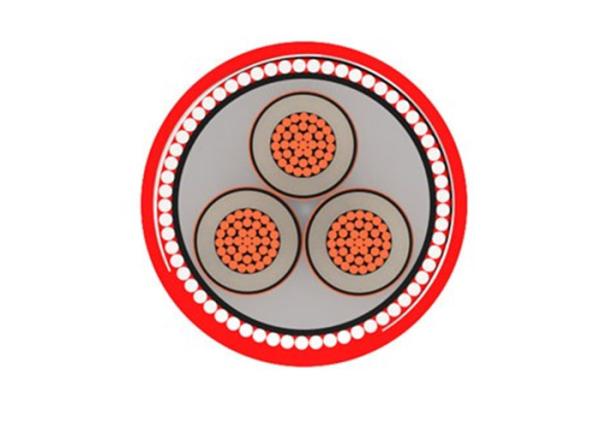 Separation Sheath Pvc Power Cable 8.7/15 KV TS IEC 60502-2 Indoor Installation