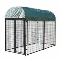 1.8M Height Galvanized Welded Dog Run Cage Heavy Duty Large Dog Kennel