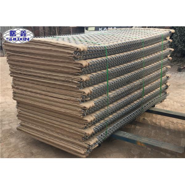 Бежевый изготовленный на заказ песок заполнил барьеры/сваренную дефенсиву Бассион Габион ячеистой сети