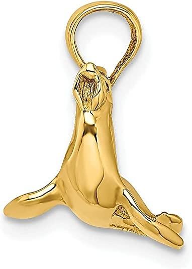 Ross-Simons 0.25 ct. t.w. Diamond Seahorse Pendant Necklace With Black Diamond Accent in 18kt Gold