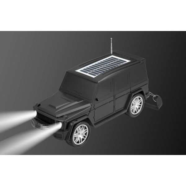 Classic Car Shaped Bluetooth Speaker Combines Solar Flashlight And Radio Functions For Home Travel Outdoor