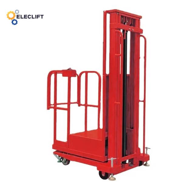1400*1000*1800mm Electric Stock Picker for Warehouse and Stock Picking