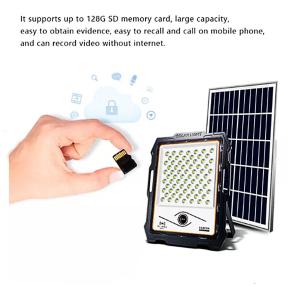 Luz de inundação solar led Ip65 de alto brilho à prova d'água 200w 300w alto lúmen