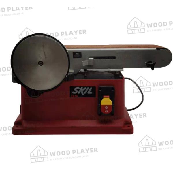 120V Electric 6 Inch Disc Belt Sanding Machine For Wood