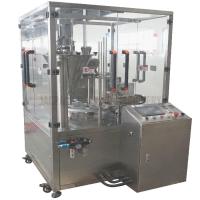 Ss304 Máquina rotativa de enchimento e vedação de copos com precisão de enchimento de ± 1%