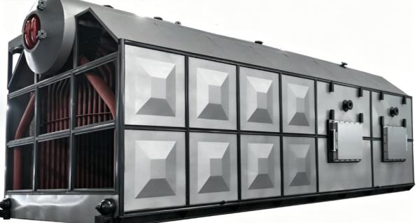 Industrial Biomass Boiler With PLC Automation Modular Water Tube High Efficiency Steam System