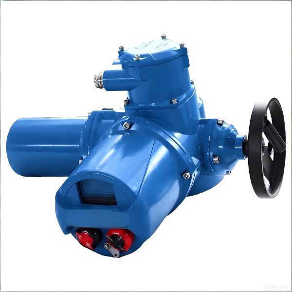AC 110V/220V/380V DC24V Multi-turn Aluminum Alloy Electric Actuator Manual Wheel Switch Adjustment IP67 Protection 50-3500Nm