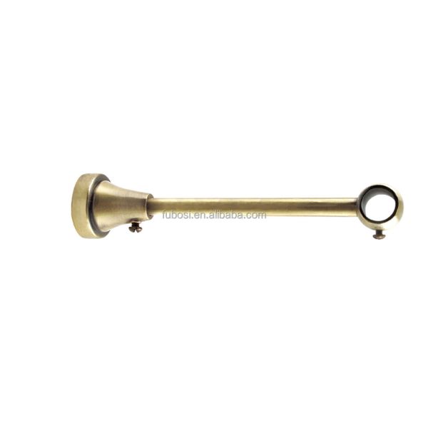 Hot Sale Double Curtain Rod with New Design Wall Bracket for Convenient Use Premium Curtain Poles Tracks & Accessories