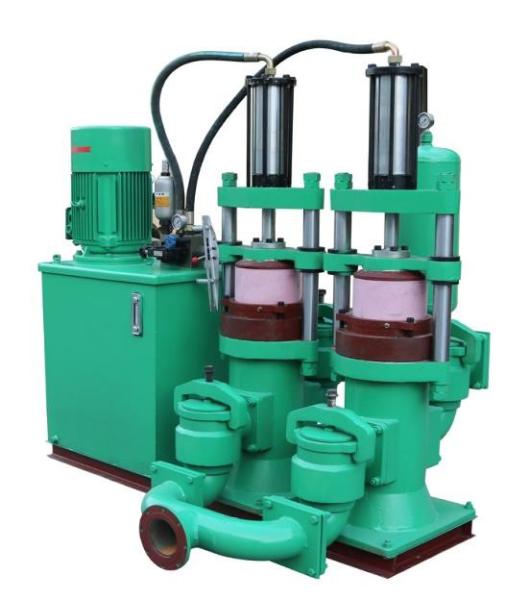 Hydraulic Slip High Pressure Mud Pump 3-120m3/H Flow Ceramic Plunger Pump