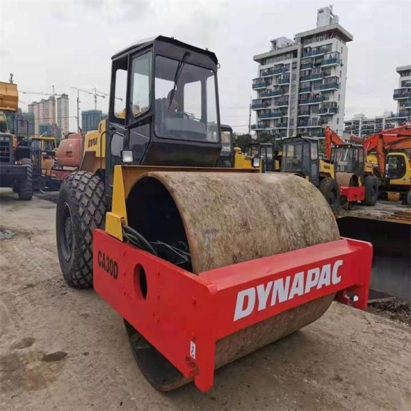 Low Hours Japan Made Dynapac CA30D Road Roller for Construction Works Good Condition