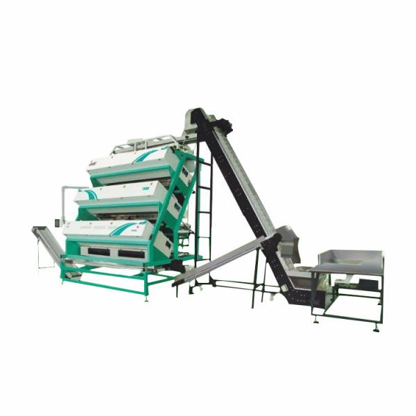 High Capacity High Accuracy Tea Color Sorter Machine Four Layer CCD Tea Color Sorter