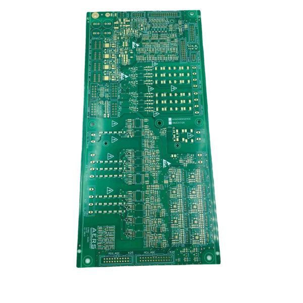 Материал FR4 толщины 1.6mm маска припоя зеленого цвета доски PCB 2 слоев