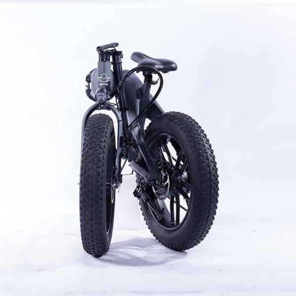 20 Inch Folding Fat Tire Electric Bike With Hidden Battery For Adults