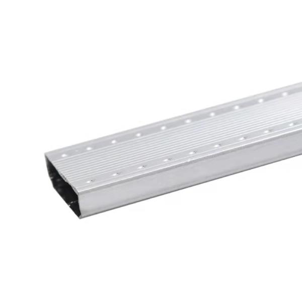 2024 China Supplier HTY Aluminum Block Spacer With Glue With Sealant Tape For Insulation Hollow Glass