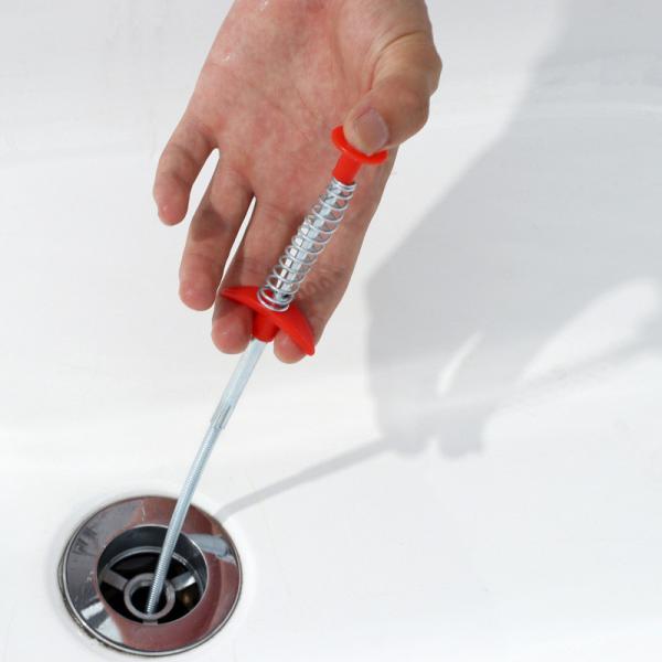 60cm Kitchen Sink Cleaning Pipe Plunger And Sewer Toilet Unclogging Tool With Handle