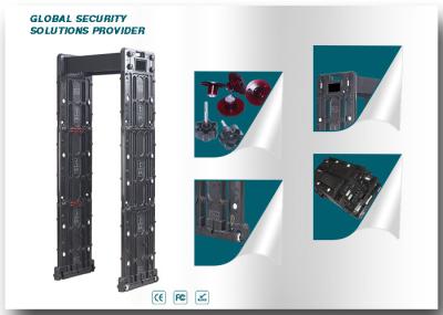 IP55 que encontra a porta do detector de metais do varredor da segurança com conexão sem fio