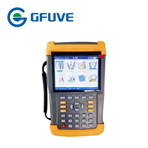 GFUVE T-203H High Speed Three Phase Automatic Handheld Transformer Turns Ratio Meter
