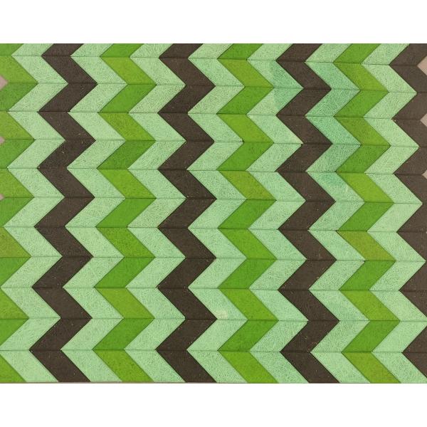 Panel acústico paralelo interior de lana de madera